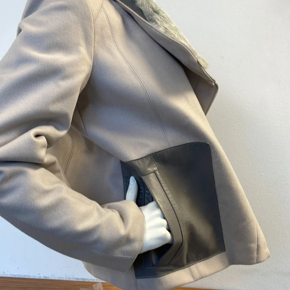 Helmut Lang reversible fur leather coat - Picture 8 of 16